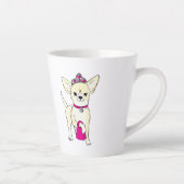 Chihuahua in een mok van tiara latte (Rechts)