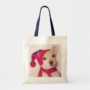 Chihuahua in het Pet van de winter Tote Bag