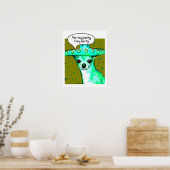 Chihuahua - Je zegt Potty, ik zeg Partij Poster (Keuken)
