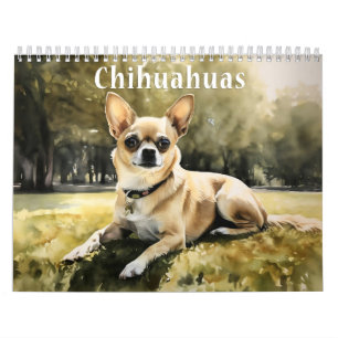 Chihuahua Kalender, elk jaar Kalender