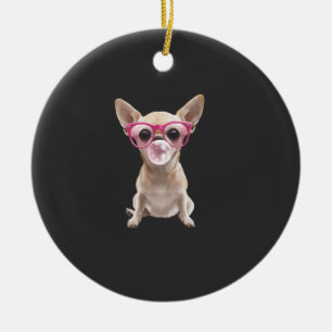 Chihuahua keramisch ornament
