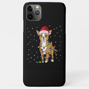 Chihuahua Kersthond iPhone 11 Pro Max Hoesje
