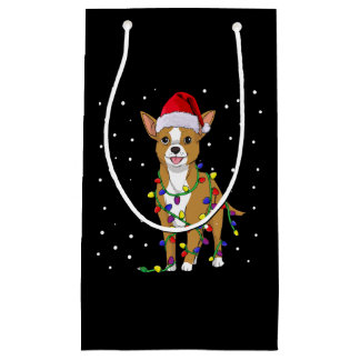 Chihuahua Kersthond Klein Cadeauzakje