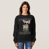 Chihuahua kerstscoop trui (Voorkant volledig)