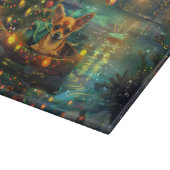 Chihuahua Kerstvakantie Snijplank (Hoek)