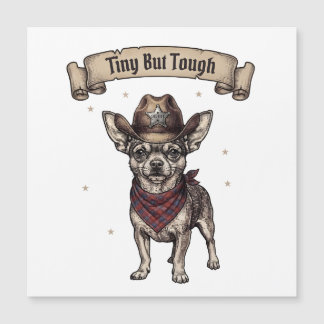 chihuahua, klein maar taai, cowboy hond, westerse