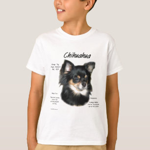 Chihuahua (lang) Geschiedenis Ontwerp T-shirt