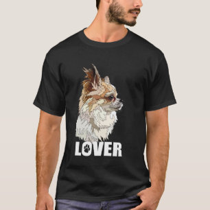 Chihuahua Langharige Hond Liefhebber T-shirt