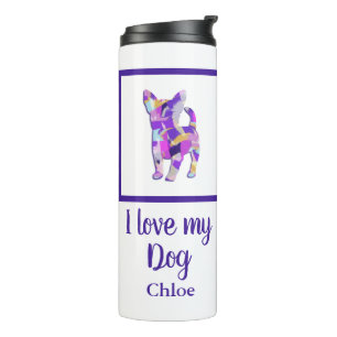 Chihuahua Leuke Hond Silhouet PPY&B Thermosbeker