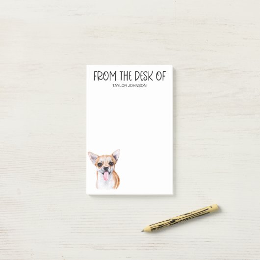Chihuahua Lover Post-it® Notes (Op bureau)