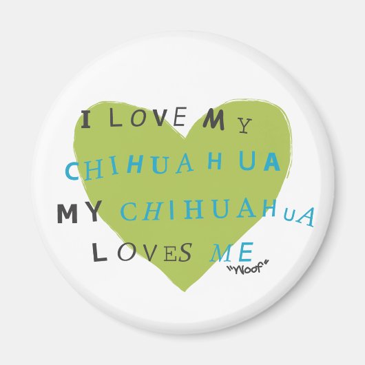 Chihuahua Magneet (Voorkant)