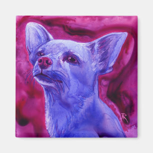Chihuahua Magnet - "Biscuit" Magneet