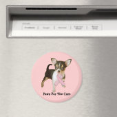 Chihuahua Magnet du cancer du sein (In Situ (Lave-vaisselle))