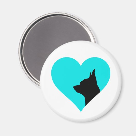 Chihuahua magnet magneet (Voorkant / Achterkant)