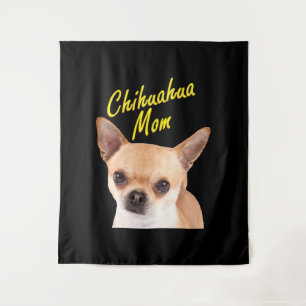 Chihuahua Mam Gift voor Dog OreEigenaars Wandkleed
