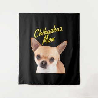Chihuahua Mam Gift voor Dog OreEigenaars Wandkleed