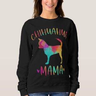 Chihuahua Mama Kleurrijke Chi - Chi Gifts Hond Mam Trui