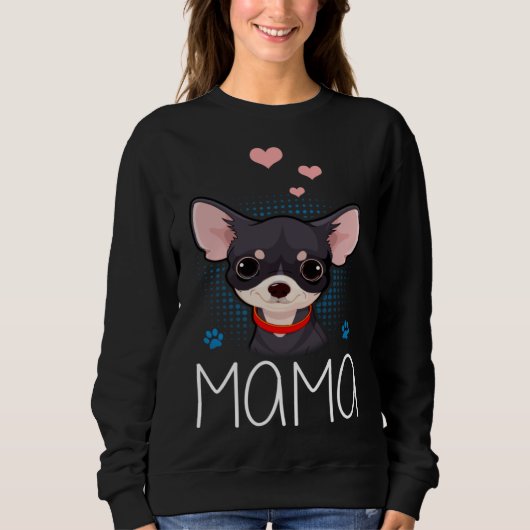 Chihuahua Mama Trui (Voorkant)