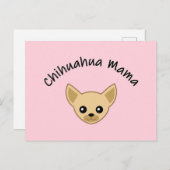 Chihuahua mamma Briefkaart (Voorkant / Achterkant)