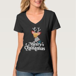 Chihuahua Merry Kerstmis voor hond T-shirt