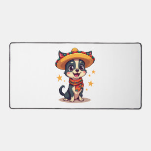 Chihuahua Mexico Cinco de Mayo Grappige Hond K Bureaumat
