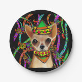 Chihuahua Mexico Papieren Bordje (Voorkant)