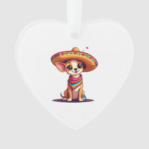 Chihuahua Mexique Cinco de Mayo Chien Drôle (