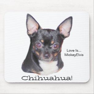 Chihuahua MickeyElvis Mousepad Muismat