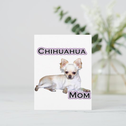 Chihuahua Moeder 4 Briefkaart (Staand voorkant)