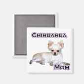 Chihuahua Moeder 4 - Magneet (Voorkant / Achterkant)