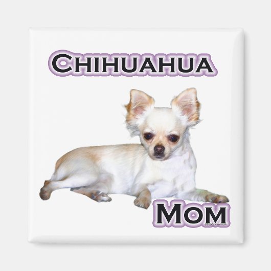 Chihuahua Moeder 4 - Magneet (Voorkant)