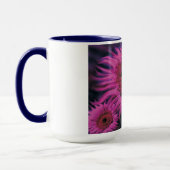 Chihuahua Mug de chiots et de fleurs roses (Gauche)
