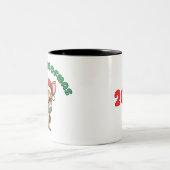 Chihuahua Mug de Noël : Joyeuses Woofmas (Centre)