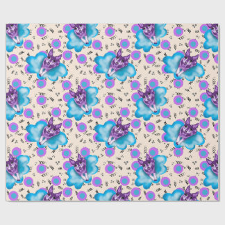 Chihuahua op een wolk cadeaupapier