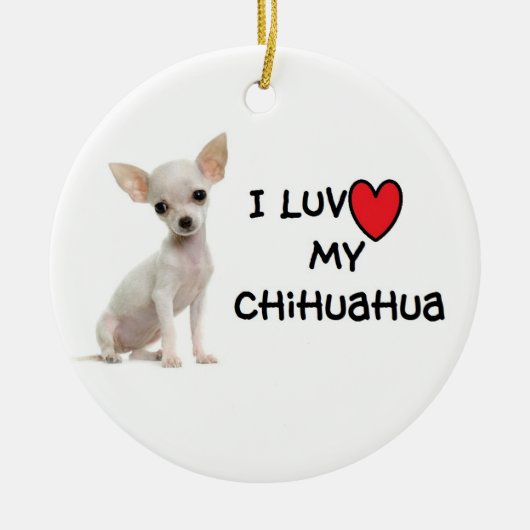 Chihuahua Ornament (Voorkant)
