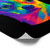 Chihuahua P Art Rtrait For Dog Owners Poster (Hoek)