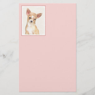 Chihuahua Painting - Cute Original Dog Art Briefpapier