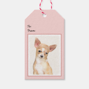 Chihuahua Painting - Cute Original Dog Art Cadeaulabel