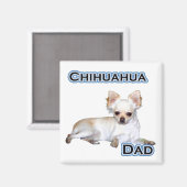 Chihuahua Papa 4 - Magnet (Recto/Verso)
