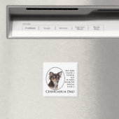 Chihuahua Papa Magnet (In Situ (Lave-vaisselle))