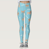 Chihuahua patroon leggings (Voorkant)