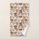 Chihuahua Pattern Bad Handdoek (Handdoek)