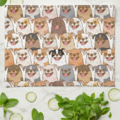 Chihuahua Pattern Theedoek (Gevouwen)