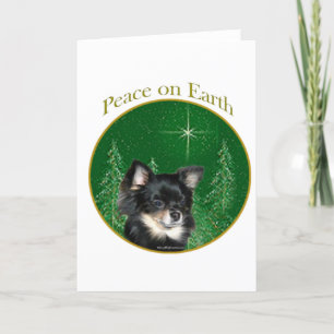 Chihuahua Peace Feestdagen Kaart