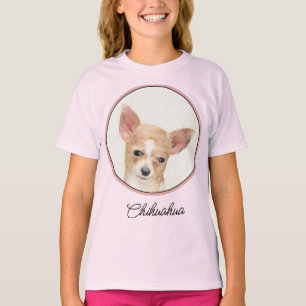 Chihuahua Peinture - Jolie T-Shirt d'art original