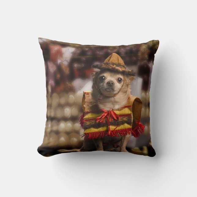 Chihuahua Pillow Kussen (Voorkant)