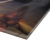 Chihuahua pompoenen Halloween eng Snijplank (Hoek)