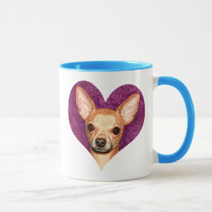 Chihuahua Portrait Mok