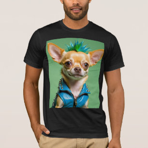 CHIHUAHUA PUNK GESTEENTE 13 T-SHIRT