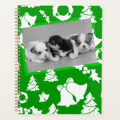 Chihuahua Puppies Dog kerstboomcellen Planner (Voorkant)